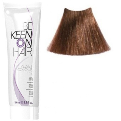 Крем фарба для волосся без аміаку KEEN Velvet Colour 8.75 клен 100мл.