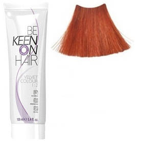 Крем фарба для волосся без аміаку KEEN Velvet Colour 6.44 Темний блондин інтенсивно-мідний 100 мл
