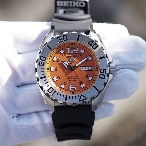 Seiko 5 SRPB39J1 Baby Monster Automatic JAPAN Dealer Time 0502436195