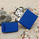Запальничка Zippo 229 ZL Blue Matte, фото 5