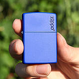Запальничка Zippo 229 ZL Blue Matte, фото 6
