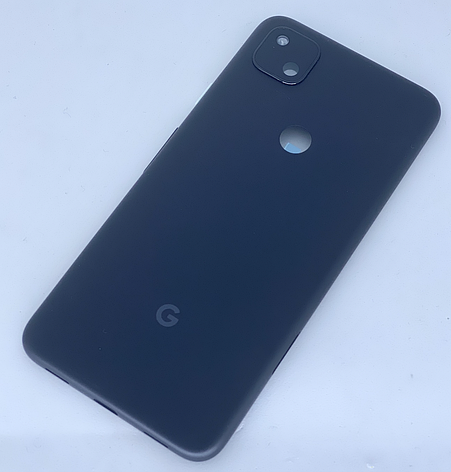 Задня кришка Google Pixel 4a, чорна, оригінал (Китай) + скло камери, фото 1