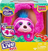 Интерактивная игрушка ленивец Ролло Little Live Pets Оригинал от Moose