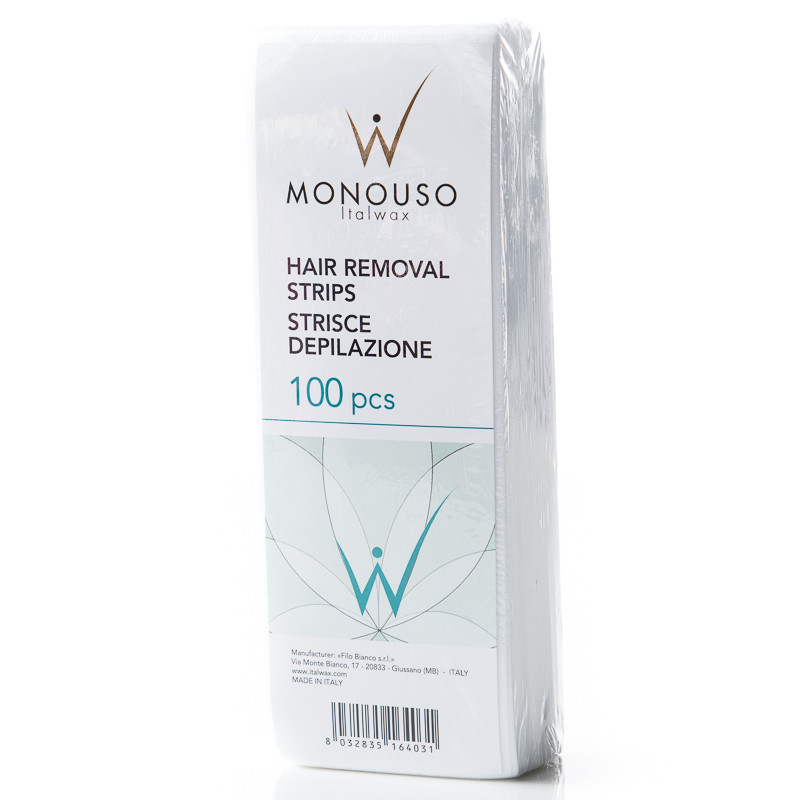 Смужки для депіляції нарізні в пластах (100шт./уп.) ItalWax