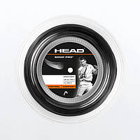 Head Sonic Pro струни для тенісу 1.30 мм/200 м. бобіна чорні