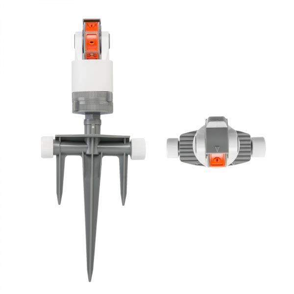 Роторний зрошувач, на кілку, 6 функцій, 380 м. кв, WHITE LINE, WL-Z04, фото 1