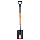 Пряма лопата з загартованої головкою з борвмісної сталі, KT-V2011, фото 2