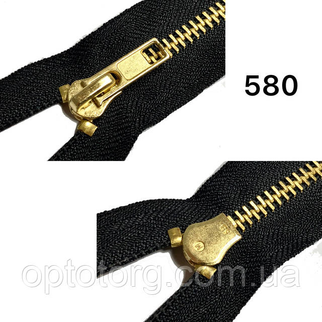 металева джинсова кишенькова змійка блискавка 18 см