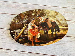 Панно (Підставка під гаряче овальне) Керамклуб 20*29 см