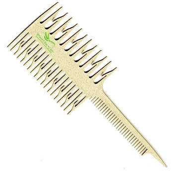 Гребінець-страйпер для мелірування і фарбування двостороння 21,5 см WHEAT FIBER (Y2-M31)