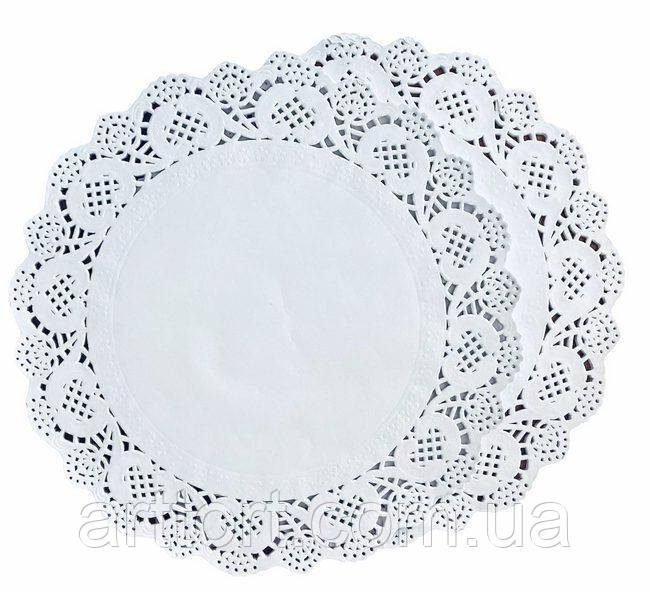 Ажурна серветка кругла 29 см, фото 1