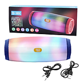 Бездротова bluetooth колонка STEREO BT TG-165 10 W Синя, фото 6