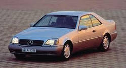 Лобове скло на MERCEDES W140 купе