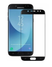 Скло захисне для Samsung J7 2017 | J730 (0,3мм, 5D, чорне) Full Glue
