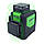 Лазерний осепостроітель 3D, зелений промінь PROTESTER LL412G, фото 10