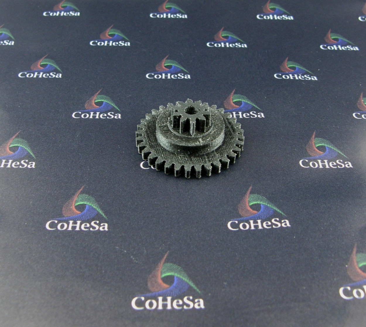 Шестерня льдогенератора "Ice Maker" - пластиковий, H13, D12,75, Z10/33, заміна запчастини., фото 1