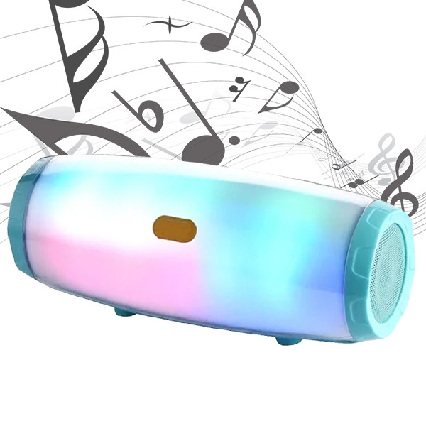 Бездротова bluetooth колонка STEREO BT TG-165 10 W Бірюзова, фото 1