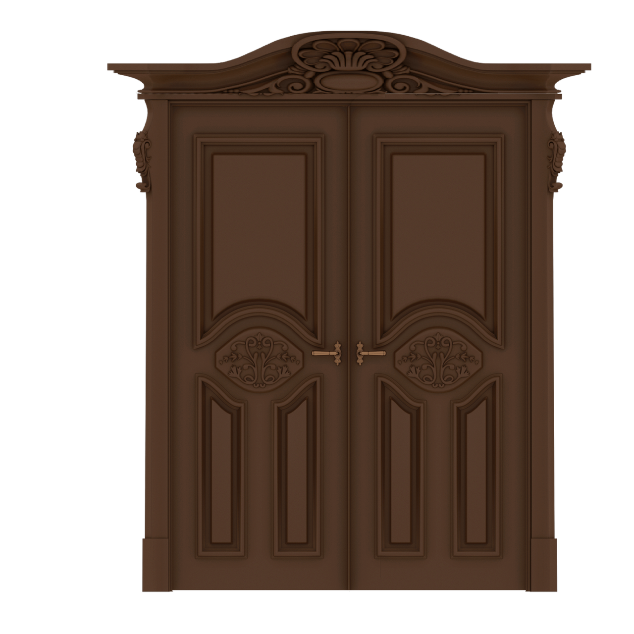 Міжкімнатні двері Casa Verdi Europa 5 подвійна орні з масиву ясена