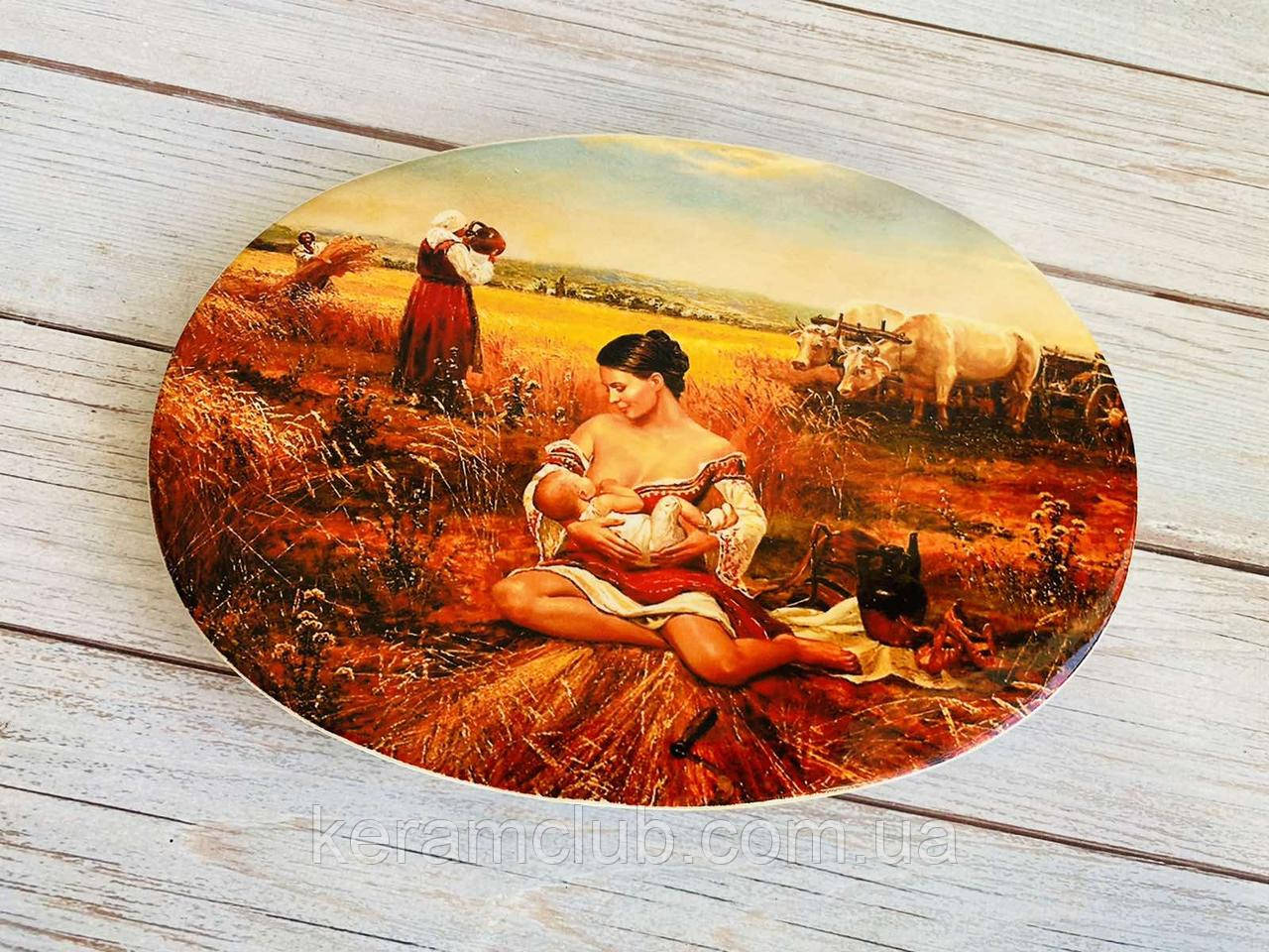 Панно "Мати" (Підставка під гаряче) 20*29 см КерамКлуб