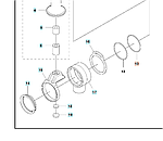 Ущільнювальне кільце бурильної машини DM220