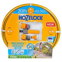 Набір для поливу HoZelock 117004 шланг Ultraflex 12,5 мм 20 м + коннектори