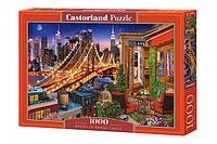 Пазлы Castorland Огни Бруклинского моста 1000 элементов С-104598