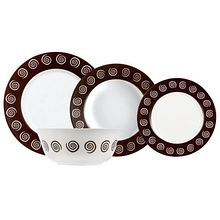 Сервіз столовий 19пр Luminarc Sirocco Brown N4867