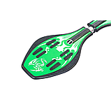 Ролерсерф Ріпстік Вейвборд ZELART Скейт двоколісний дитячий з LED-підсвіткою 34 дюйми Зелений (SK-02), фото 4