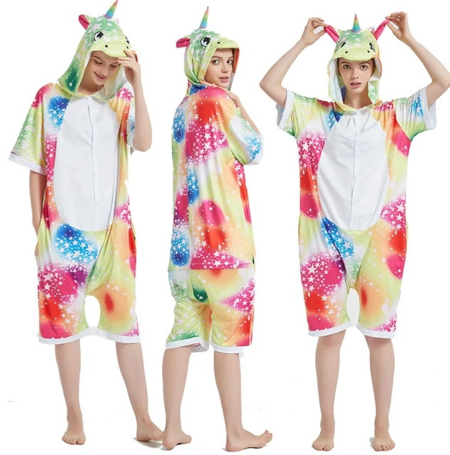 Летние кигуруми / Летняя пижама / Костюм кигуруми / Кигуруми единорог / (5012) - фото 1 - id-p1371924473