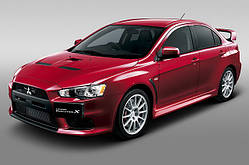 Лобове скло на MITSUBISHI LANCER X 2007-17 р.в.