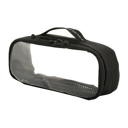 M-Tac органайзер утилітарний прозорий Elite Medium (26х11 см) Black, фото 1