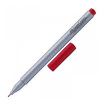 Линер FABER CASTELL "Grip Fine Pen" 0,4мм КАРМИН