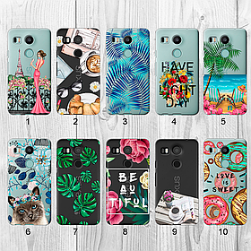 Силіконовий чохол з малюнком для LG Nexus 5x H791 (new collection)