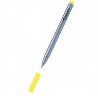 Линер FABER CASTELL "Grip Fine Pen" 0,4мм ЖЕЛТЫЙ