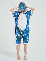 Костюм кигуруми / Кигуруми единорог / Летние кигуруми / Летняя пижама / (5014)