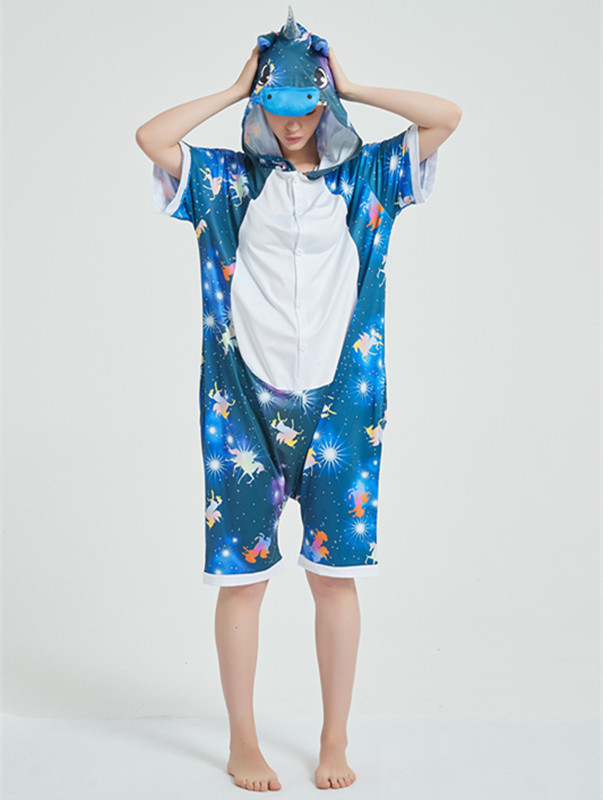 Костюм кигуруми / Кигуруми единорог / Летние кигуруми / Летняя пижама / (5014) - фото 1 - id-p1371950664