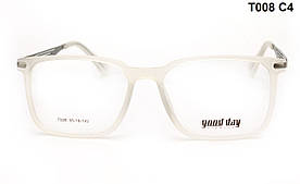 Біла оправа для окулярів чоловіча (можемо вставити лінзи за рецептом)