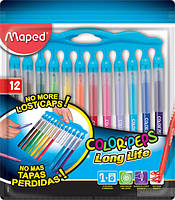 MAPED Фломастери COLOR PEPS LONG LIFE Innovation 12 кольорів