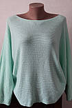 Кофточка жіноча в'язка однотонна, фото 4