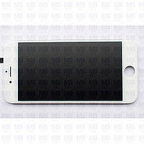 Дисплей iPhone 6 (4.7") White, оригинал с рамкой (восстановленное стекло), фото 3