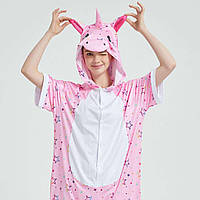 Костюм кигуруми / Кигуруми единорог / Летние кигуруми / Летняя пижама / (5013)