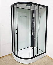 Душовий бокс Veronis BN-4-120 white R 120х80х215, фото 3