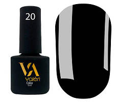 Гель-лак Vaлерi Color 020 чорний 6 мл