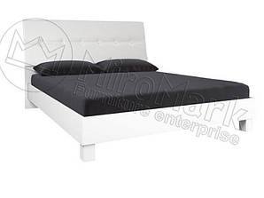Ліжко 160 з м'якою спинкою Рома (MiroMark)