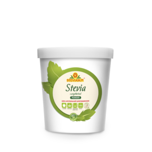 Натуральний цукрозамінник Stevia + erythritol в порошку, 180 г