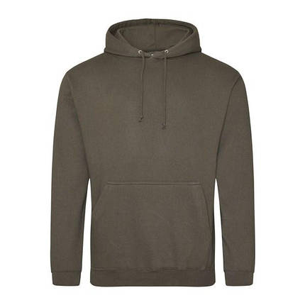 Худі толстовка UNISEX коричнево-зелена (олива) Just Hoods - AWJH001OGR, фото 1
