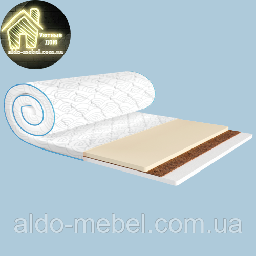 МИНИ-МАТРАС SLEEP&FLY MINI MEMO 2В1 KOKOS ЖАККАРД, фото 1