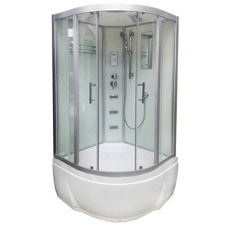 Душовий бокс Veronis BV-5-100 white 100х100х215, фото 1