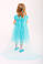 Сукня Ельзи коротка блакитна з довгим шлейфом на 2-10 років, фото 6