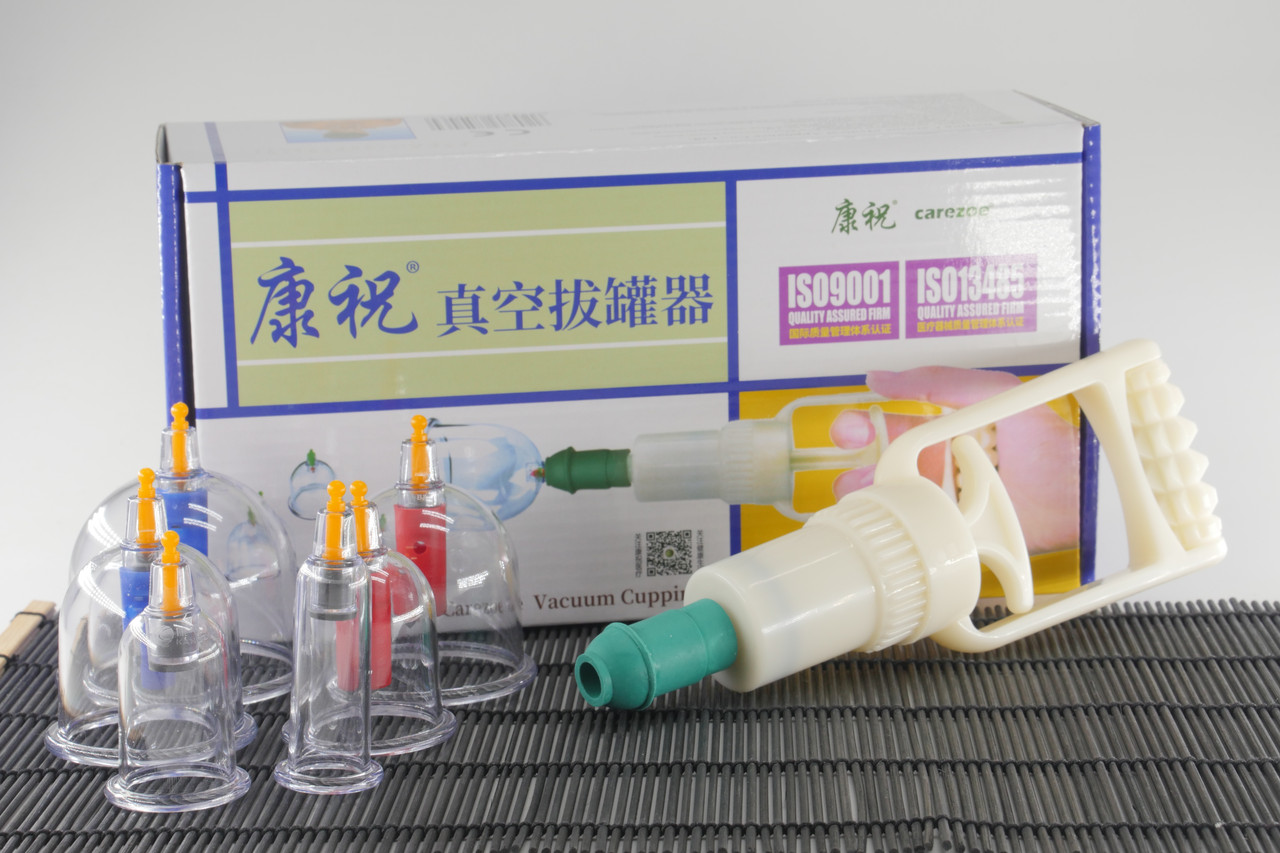 Вакуумні банки із насосом-пістолетом Kangzhu 6 шт., фото 1